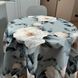 Скатерть с тефлоновым покрытием Homedec Магнолия (серая) (180х120 см) 55906 фото 1