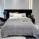 Двошаровий плед Королівський Шарпей на овчині L&M Home Textiles Сірий євро 200х230 54351 фото 1