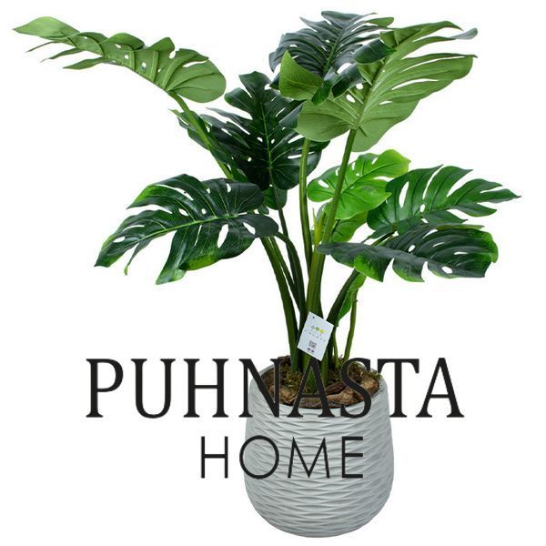 Штучна рослина Monstera 110cm в кашпо (TW-0487-1) TW-0487-1 фото